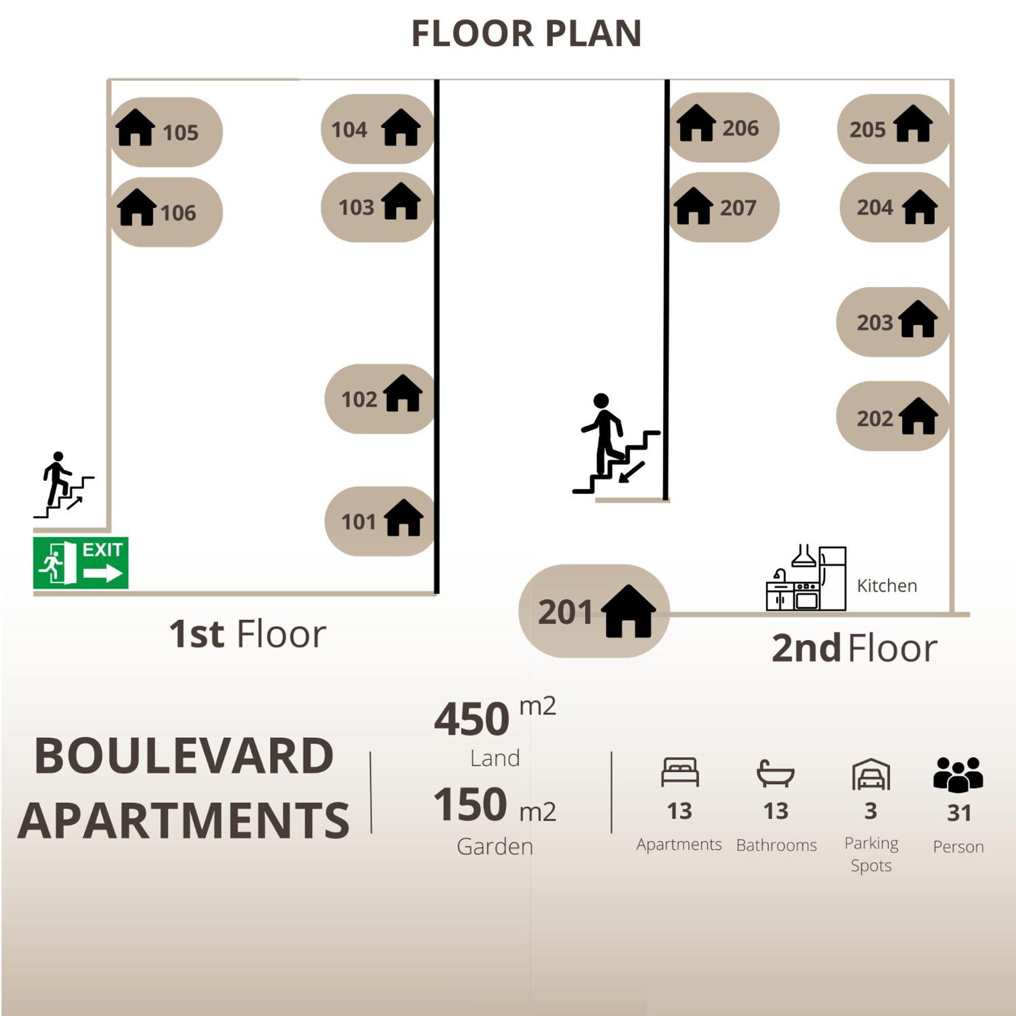Boulevard Luxury Apartments City Center Ohrid Exterior foto